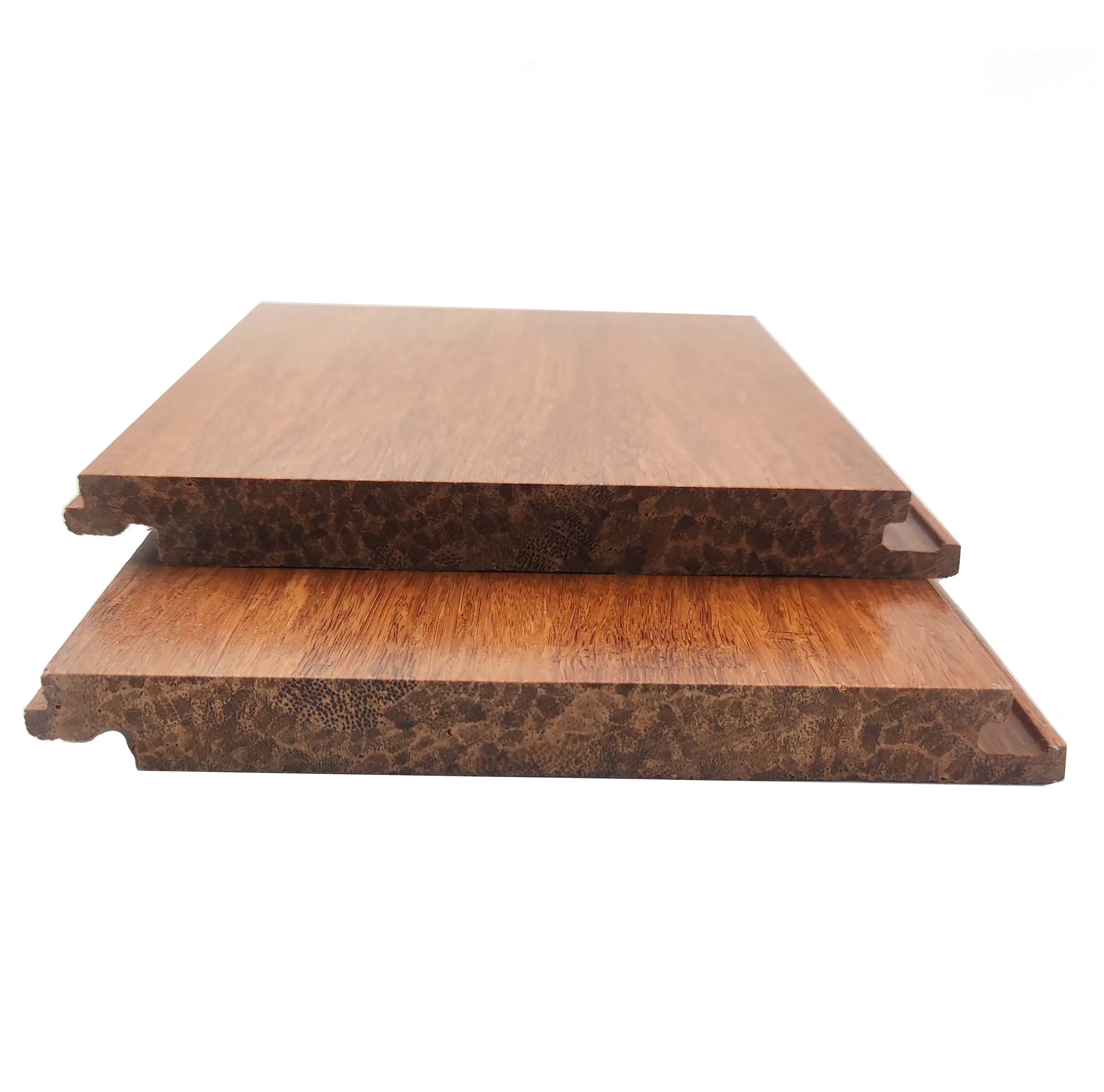 Suelo de Bambú sólido de alta densidad y duradero, parquete de madera de bambú carbonizado