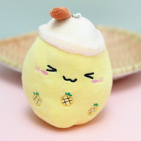 Porte-clés en peluche thé aux fruits Boba poupée jouets en peluche Kawaii peluche Boba thé au lait porte-clés petite amie