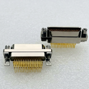37 Pin <b>D</b>-Sub Connector Female Socket Metal Panel Mount Plug Reverse Board Board Electronic Component <b>Model</b> J30J-51ZKW Made China - Product Image 1