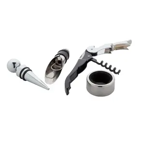 Ensemble de vin 4 pièces en acier, merchandising personnalisé, origine Chine, modèle 24934_800749 - Product Image 2