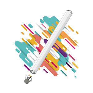 Schermo in fibra d'argento testa stilo multimediale per discorso di insegnamento conferenza <span class=keywords><strong>elettronica</strong></span> lavagna speciale pennino <span class=keywords><strong>penna</strong></span> stilo - Product Image 1