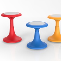 Chaise à bascule flexible pour enfants et étudiants - Tabouret actif pour salle de classe pour sièges sensoriels, enfants TDAH, chaise à bascule antidérapante