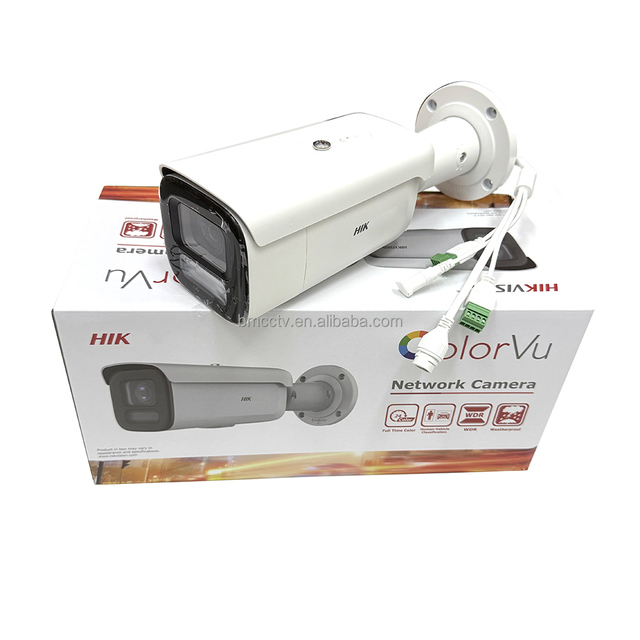 Hik 4K Full Color Night Vision 4MP IP Camera DS-2CD2647G2T-LZS Deep Learning Motio Detection IP Camera