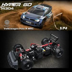 Nouvelle voiture de rallye RC MJX Hyper Go 1/14 échelle 4WD, châssis métallique, moteur brushless, gyroscope G3, lumières LED - Product Image 3
