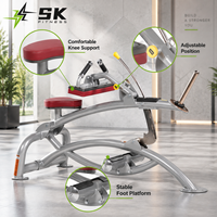 Machine à soulever les mollets assis à charge libre SK-HST-48 pour l'entraînement de la force des tibias dans les salles de sport commerciales – Équipement de fitness