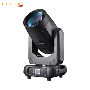 Lampu Sorot Bergerak Polarlights 350W LED dengan CMY Moving Head Beam untuk Panggung, Acara, Proyek, Teater, dan Stasiun TV - Product Image 1