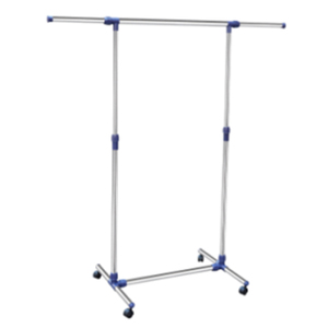 Appendiabiti in Metallo Regolabile Multimisura, Scaffale Porta Abiti Multifunzionale da Terra per Soggiorno - Product Image 3