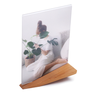 Cadre Photo magnétique moderne en bois, pour Photo, personnalisé, noir - Product Image 2