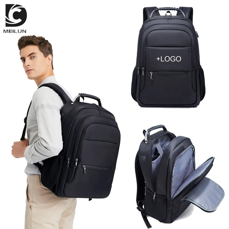 OEM Luxury Anti-theft large capacity 17.3 inch men briefcase notebook bags business laptop backpack