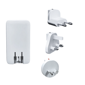 Cargador Rápido Ultrafino GaN de 65W con Doble Puerto Tipo-C USB-A - Product Image 1