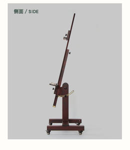 Chevalet de <span class=keywords><strong>studio</strong></span> professionnel extra large en noyer, nouveaux fournitures artistiques pour la peinture <span class=keywords><strong>des</strong></span> <span class=keywords><strong>artistes</strong></span> - Product Image 3