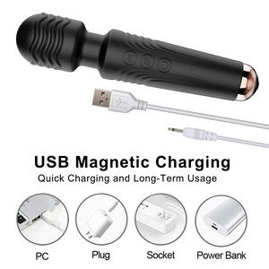 Mikrofon dapat diisi ulang 20 kecepatan tahan air Mini Av tongkat Vibrator mainan seks wanita tongkat pijat klitoris Vibrator baru 2025 - Product Image 4