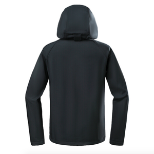 <span class=keywords><strong>Chaqueta</strong></span> deportiva personalizada para hombre, ropa transpirable resistente al viento, <span class=keywords><strong>impermeable</strong></span>, 5000mm, con capucha para exteriores, con cremallera completa, Softshell - Product Image 2