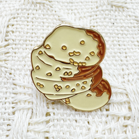 Chine 2025 thème animal personnalisé forme ronde Logo plaqué or doux émail broches métal artisanat Badge Maker Fabricants