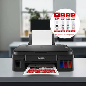 <span class=keywords><strong>Imprimante</strong></span> Canon G2810 G3810 <span class=keywords><strong>avec</strong></span> kit d'encre CISS d'origine, impression couleur, copie, numérisation, tout-en-un mobile - Product Image 2