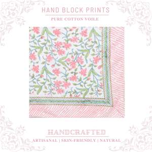 Nouveau sarong en coton imprimé à la main pour femmes, léger, idéal comme paréo de bikini, pour la plage et les vacances d'été - Product Image 4