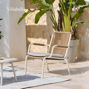 Meubles de jardin modernes, canapé d'extérieur résistant aux intempéries en rotin PE, mobilier de patio, canapé de salon pour hôtel et balcon - Product Image 1