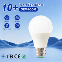Ampoules LED 3W 5W 7W 9W 12W 15W 18W 25W Ampoule en forme de A Lumière B22 E27 Fabricant Ampoule LED à courant constant
