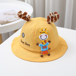 Yiwu Yiyuan prenda parasol lavabo sombrero niños niño verano bebé cubo sombrero azul verano sombreros <span class=keywords><strong>para</strong></span> niños lindo pequeño dinosaurio gorra - Product Image 3