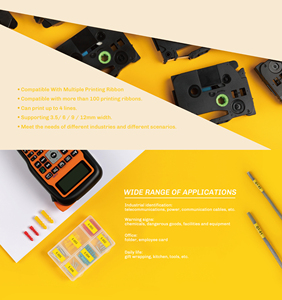 E1000 Pro <strong>Label</strong> <strong>Maker</strong> Industrial Portable Printing <strong>Machine</strong> 6mm 9mm 12mm Handheld Heat Transfer <strong>Label</strong> Printer Cable <strong>Label</strong> <strong>Maker</strong> - Product Image 5