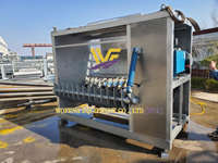 Machine hydraulique de dépoilage de porcs en acier inoxydable avec moteur et roulement pour abattoir