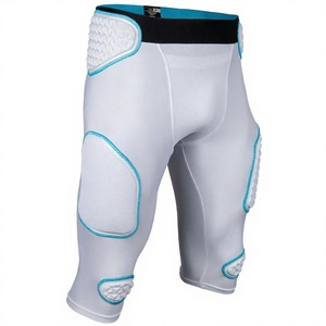 Short de protection de football avec 5 protections, en Spandex et EVA, pour l'entraînement et le soutien sportif - Product Image 2