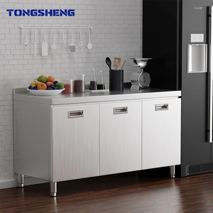 Portes Designs modernes Armoires de cuisine de luxe de bonne qualité Ensemble d'unités de prix d'usine Armoires de cuisine - Product Image 1