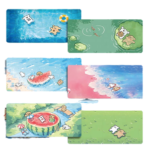 แผ่นรองเมาส์ลายการ์ตูนอุ่นวัสดุยางทนทานขนาด600X300มม. สำหรับเล่นเกม - Product Image 4