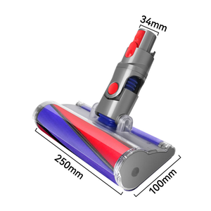 Tête de brosse souple pour aspirateur, compatible avec les aspirateurs <span class=keywords><strong>Dyson</strong></span> V6 <span class=keywords><strong>V7</strong></span> V8 V10 V11, pièces et accessoires. - Product Image 1