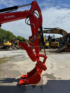 Original Pre-<b>Owned</b> 6Ton Kubota KX165 Hydraulic Crawler Excavator Used Digger 2019 <b>Model</b> KX161 - Product Image 3