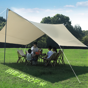 Canopée hexagonale multifonctionnelle pour 5 à 8 personnes, imperméable, résistante au soleil, plage, <span class=keywords><strong>Pergola</strong></span>, ombrage, tente - Product Image 2