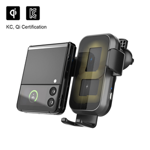 Soporte <span class=keywords><strong>de</strong></span> Carga Inalámbrico para Auto con Sensor Inteligente y Sujeción Automática, Carga Rápida <span class=keywords><strong>de</strong></span> 15W, para <span class=keywords><strong>iPhone</strong></span> 15, <span class=keywords><strong>14</strong></span> Pro Max, Z Flip - Product Image 1