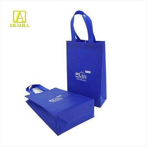 Custom <b>Printed</b> Reusable Eco-friendly BPA Free Non-Woven Grocery Shopping Tote Bags with Personalized Logo and Custom Color - Product Image 3