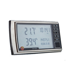 เทอร์โมไฮโกรมิเตอร์ แบรอมิเตอร์ Testo 622 จากเยอรมนี พร้อมการป้องกันระดับ IP30 และการรับประกัน 12 เดือน สำหรับการตรวจสอบคุณภาพอากาศในห้องปฏิบัติการ - Product Image 1