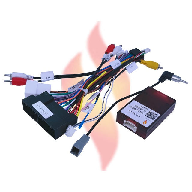 Car Radio CAN Bus Decoder & Wire Harness for Hyundai/Kia Universal Android 2 Din / 1 Din Canbus Box Module