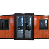 Maisons conteneurs, maison extensible, module préfabriqué, maison pliable préfabriquée, 20 pieds, moderne, pour l'habitation, maisons conteneurs portables