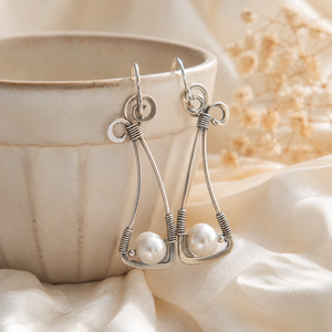 Orecchini creativi a filo lungo, gioielli vintage bohémien da donna per tutti i giorni, idee regalo - Product Image 6