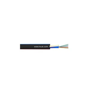 G657 2 core אש מעכב סיבים אופטי ftth drop כבל שני FRP סיב אופטי אוויר כבל GYFFY