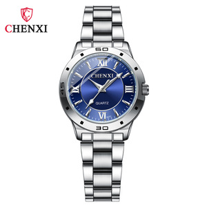 Reloj de Cuarzo CHENXI 027C para Hombre y Mujer, Correa de Acero Inoxidable, Reloj de Pulsera de Moda para Parejas, Venta al por Mayor de Fábrica, Venta Caliente Transfronteriza - Product Image 6