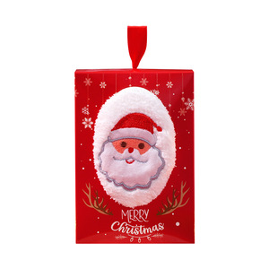 Christmas Towel Gift <b>Box</b> 35x35cm Square Absorbent <b>Soft</b> Hand Towel Custom Logo Company Gifts Holiday Benefits - Product Image 4