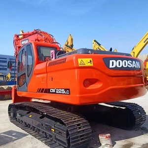 Excavatrice sur chenilles Doosan 225LC d'occasion, 22 tonnes, modèle Doosan DX225LC, d'origine coréenne, matériel de construction à vendre - Product Image 5