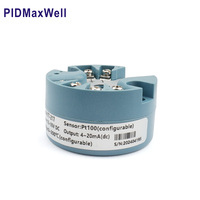Transmisor de Temperatura Multi-entrada MAXWELL TT-217 4-20mA con Comunicación HART, OEM ODM, Certificación IP65 CE, Resolución de 0.01°C