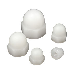 M5 M6 M8 PA66 Plástico Nylon Negro Blanco Color Hexágono Hexagonal Cúpula Tuerca <span class=keywords><strong>Acron</strong></span> Tuerca DIN1587 - Product Image 4