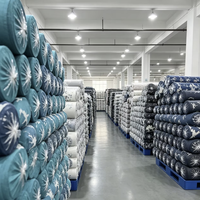 Ventes Flash Usine Tissu Microfibre Tissé Poids Moyen Motif Dobby Brossé Anti-Boulochage Résistant à l'Abrasion 100% Polyester 100GSM