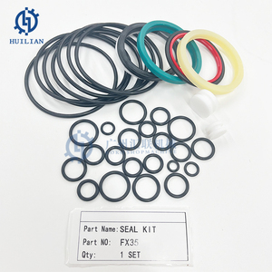 FX35 hidrolik palu lampiran hidrolik Breaker segel Kit menerapkan mesin hidrolik batu palu minyak penyegelan untuk Set lengkap - Product Image 3