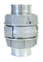 Raccord rapide pour dérouleur de tuyau d'incendie, résistant à la haute pression et à la corrosion, en acier inoxydable, pour protection anti-incendie par sprinkler