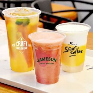Factory Custom Disposable PP Plastic Tea <b>Cups</b> for Hot & <b>Cold</b> Drinks Silk Screen Printed with Lids - Product Image 5