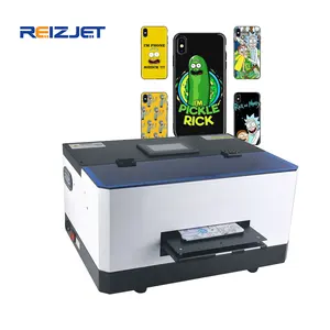 Factory Supply A4 A5 UV LED Printer Metal Inkjet Flatbed Printing Machine For Custom Phone Case Business Card