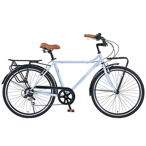 ZUKKA 26 Polegada <span class=keywords><strong>Vintage</strong></span> Estrada Bicicleta Com Estrutura De Aço e V Freio 7 Velocidade Commuter City Bike Entrega Rápida - Product Image 3