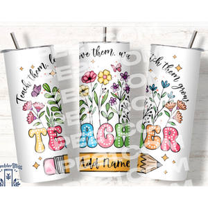 Vasos Térmicos para Profesores con Tapa y Pajita de 20oz - Product Image 5